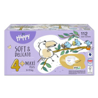 2x BELLA HAPPY Baby Plenky jednorázové Maxi Plus Box 9-15 kg 56 ks