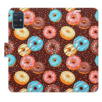 iSaprio flip pouzdro Donuts Pattern pro Samsung Galaxy A51