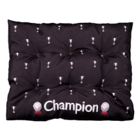 4sleep Pelíšek pro psa XL 100 × 75 cm Champion - stříbrný