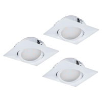 Eglo Eglo 95844 - SADA 3x LED podhledové svítidlo PINEDA 1xLED/6W/230V