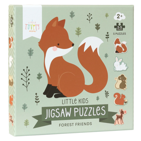 A Little Lovely Company puzzle s lesními zvířátky