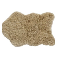 Lorena Canals Vlněný koberec Woolly - Sheep Beige 75x110 tvar kožešiny cm