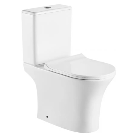 WC kombi bez splachovacího kruhu Antonio AQUA MERCADO