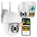 WiFi Smart Ip kamera venkovní otočná Full Hd 2MPx 1080P 4xZOOM Detekce