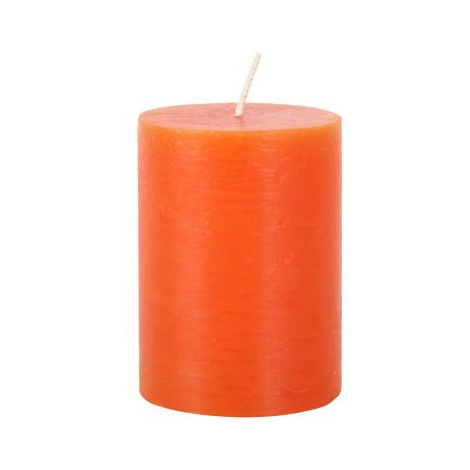 Provence Rustikální svíčka 10cm oranžová