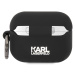 Silikonové pouzdro Karl Lagerfeld 3D Logo NFT Karl pro Airpods Pro, black