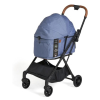 FIKAGO Free To Go Blue Note kočárek pro kočky a malé psy 81 x 49 x 102 cm do 20 kg