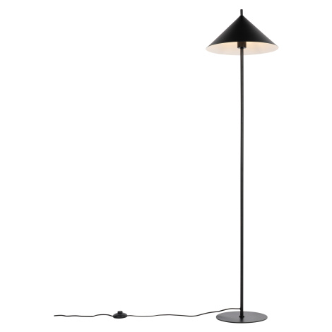Designová stojací lampa černá - Triangolo QAZQA