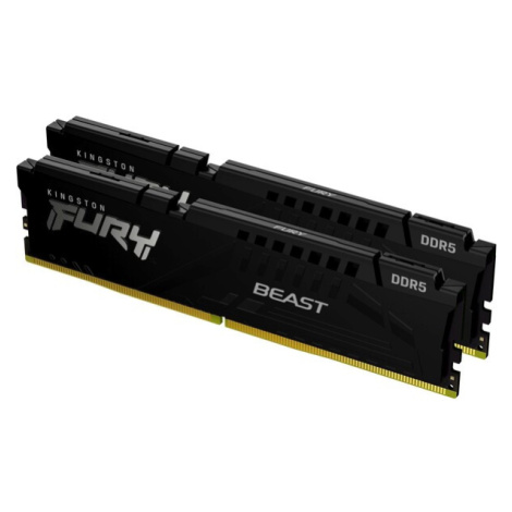 KINGSTON 32GB 5200MHz DDR5 CL40 DIMM FURY Beast Black 2x16GB Černá