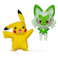 Pokémon akční figurky Pikachu a Sprigatito 5 cm