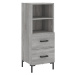 vidaXL Skříň highboard šedá sonoma 34,5 x 34 x 180 cm kompozitní dřevo