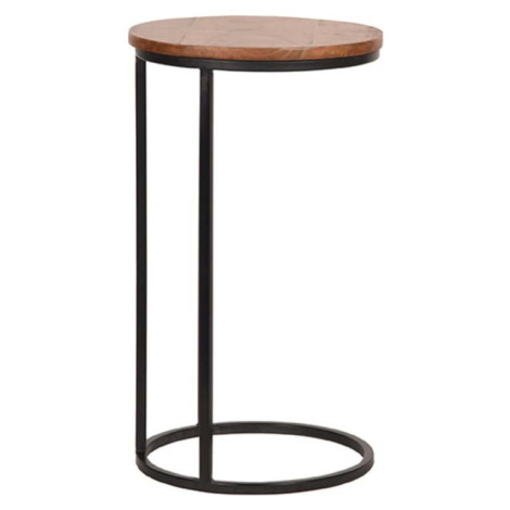 Kulatý odkládací stolek z mangového dřeva ø 35 cm Motion – LABEL51