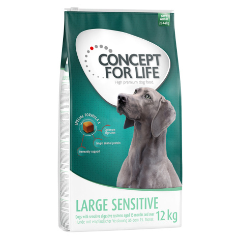 Concept for Life - 10 + 2 kg zdarma - Large Sensitive