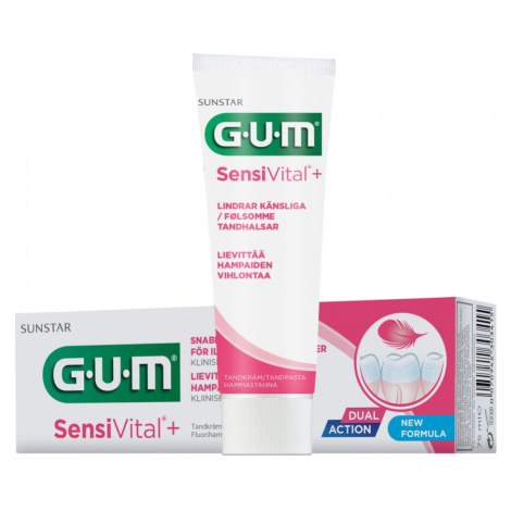 GUM SensiVital+ zubní gel pro citlivé zuby, 75 ml