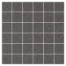 Mozaika Rako Taurus Granit černá 30x30 cm mat TDM05069.1