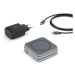 iWant Mag+ Foldable bezdrátová MagSafe nabíječka vesmírně šedá