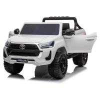 mamido Elektrické autíčko Toyota Hilux bílé