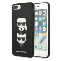 Karl Lagerfeld KLHCI8LSAKICKCBK iPhone 7 Plus 8 Plus černá/černá hardcas