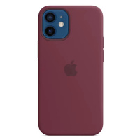 Kryt iPhone 12 mini Silicone Case with MagSafe Plum/SK (MHKQ3ZM/A)