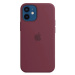 Kryt iPhone 12 mini Silicone Case with MagSafe Plum/SK (MHKQ3ZM/A)