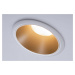 PAULMANN Vestavné svítidlo LED Cole 6,5W bílá/zlatá mat 3-krokové-stmívatelné 2700K teplá bílá 9