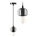 TooLight Stropní svítidlo Loft Black APP 595-1CP