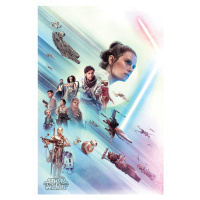 Plakát, Obraz - Star Wars: Vzestup Skywalkera - Rey, (61 x 91.5 cm)