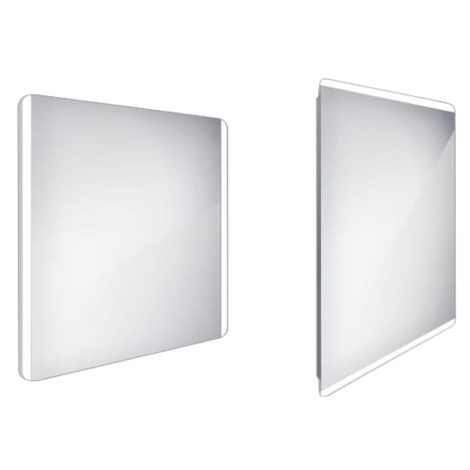 Zrcadlo bez vypínače Nimco 70x80 cm hliník ZP 17003