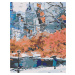 Malování podle čísel - PARK V NEW YORKU Rozměr: 40x50 cm, Rámování: vypnuté plátno na rám