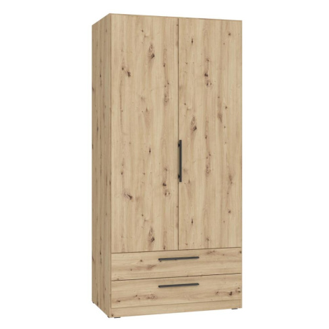 Šatní skříň MARO 100x213x59 cm dub artisan CDXS87-D78
