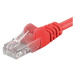 PremiumCord Patch kabel UTP RJ45-RJ45 CAT6 10m červená