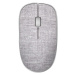 RAPOO myš M200 Plus Multi-mode bezdrátová myš s textilním potahem, šedá