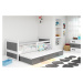 BMS Dětská postel s přistýlkou RICO 2 | bílá 80x190 cm Barva: Bílá