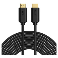 Kabel Baseus 2x HDMI 2.0 4K 30Hz Cable, 3D, HDR, 18Gbps, 8m (black)