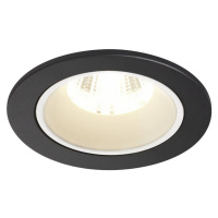 SLV BIG WHITE NUMINOS DL S vnitřní LED zápustné stropní svítidlo černá/bílá 4000 K 55° včetně li