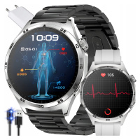 Chytré Hodinky Kardiowatch Pro Seniora Ekg Hrv Cukr Ppg Hovory Sklo Menu Pl