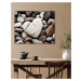 Obrazy na stěnu - Kamenné srdce Rozměr: 40x50 cm, Rámování: vypnuté plátno na rám