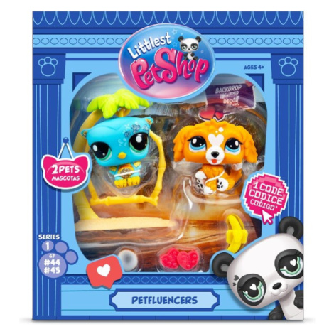 Littlest Pet Shop balení 2 figurek Petfluenceři MIX Hasbro