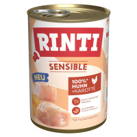 Rinti Sensible kuře s mrkví 12 × 400 g