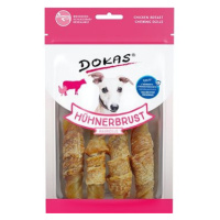 Dokas - Rolky z hovězí kůže obalené kuřecím 90 g