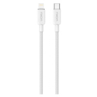 Rixon datový a nabíjecí kabel USB-C/Lightning nylon PD27W