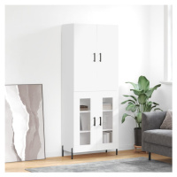 vidaXL Skříň highboard bílá 69,5 x 34 x 180 cm kompozitní dřevo