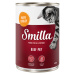 Výhodné balení Smilla hovězí konzerva 24 x 400 g - hovězí s krůtou