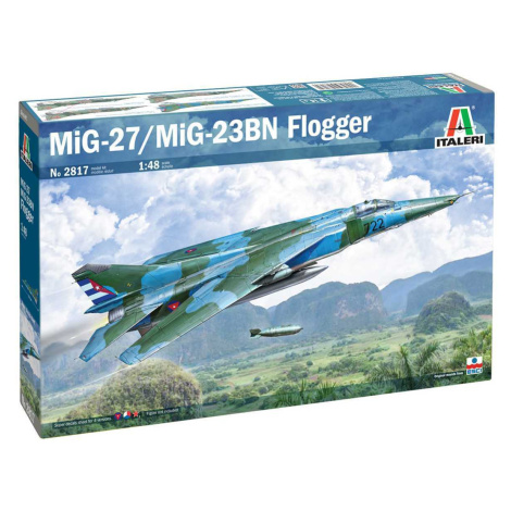 Model Kit letadlo 2817 - MiG-27 Flogger D (1:48) Italeri