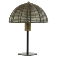 Stolní lampa v bronzové barvě (výška 33 cm) Klobu – Light & Living