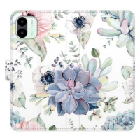 iSaprio flip pouzdro Succulents pro Xiaomi Redmi A1 / A2