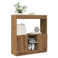 vidaXL Skříň highboard dub artisan 92 x 33 x 100 cm kompozitní dřevo