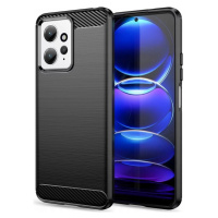 Kryt TECH-PROTECT TPUCARBON XIAOMI REDMI NOTE 12 4G / LTE BLACK (9490713934241)