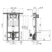 Alcaplast AM102/1120 Jádromodul komplet do bytových jader se závěsným WC Creavit FREE FE322 Rim-