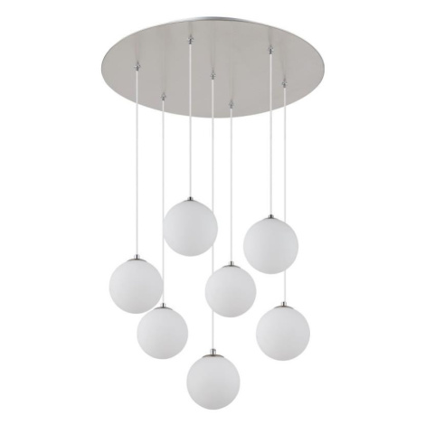 Globo 56140-7H - LED Lustr na lanku RIHA 7xG9/3,5W/230V bílá 56140-7H